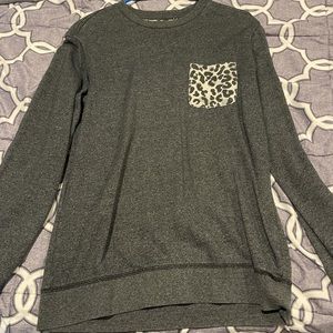 Lightweight grey sweatshirt